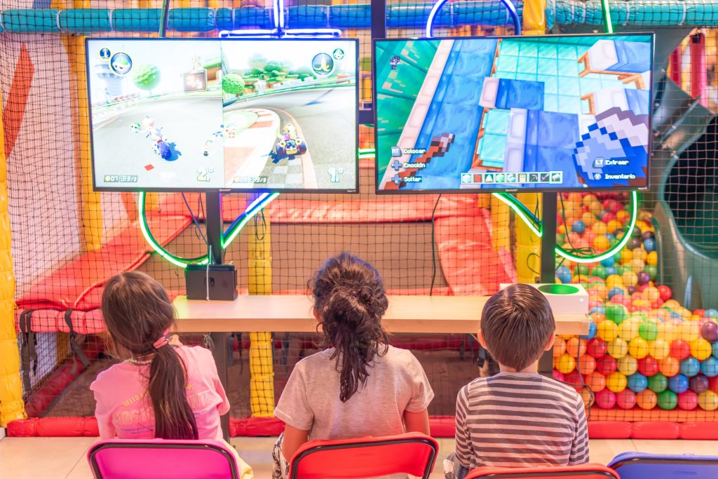 área de videojuegos